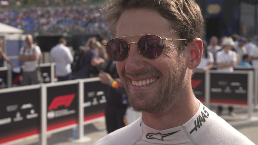Romain Grosjean: P9 was good but 'I'm worried for the race'