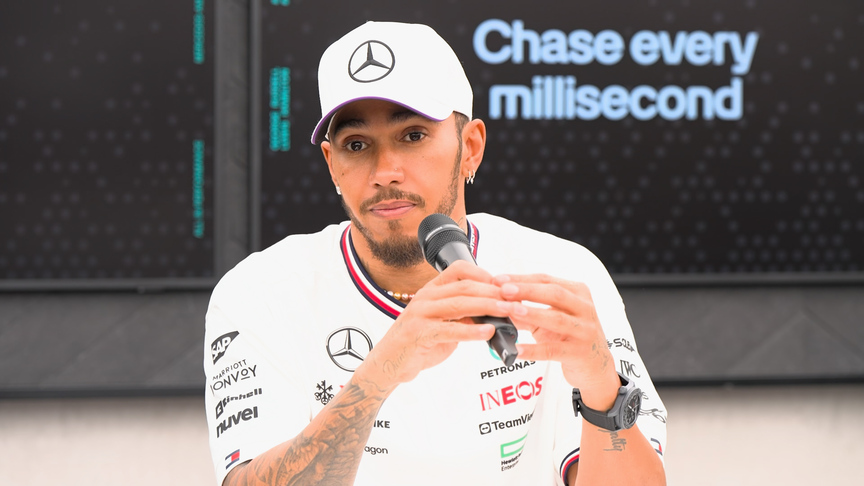 'I definitely feel more optimistic' - Lewis Hamilton on 'small showings' that Mercedes W15 is improving