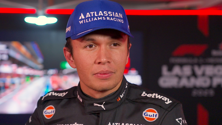 Albon : 'It was fun while it lasted' before qualifying crash