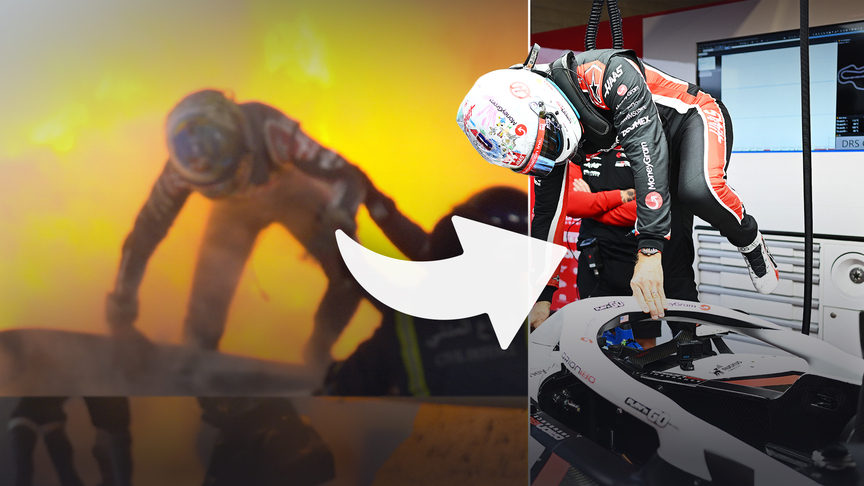 Romain Grosjean on making his F1 return