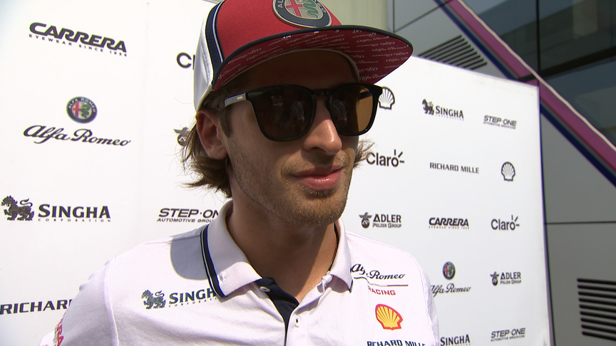 Antonio Giovinazzi: Happy to lose more hair if it means securing points