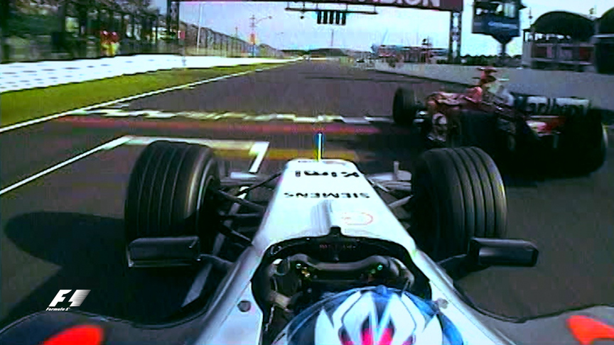 Raikkonen's last gasp victory in Suzuka 2005