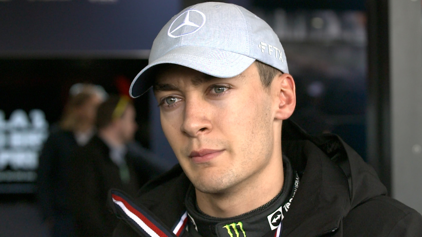 George Russell 'lost confidence lap after lap' in Q3 but sees progress in Silverstone