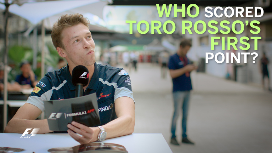 Grill the Grid - Daniil Kvyat