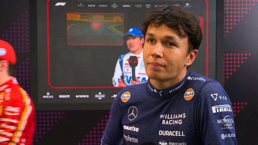 Albon says his Williams won’t be repaired in time for the Grand Prix after qualifying crash