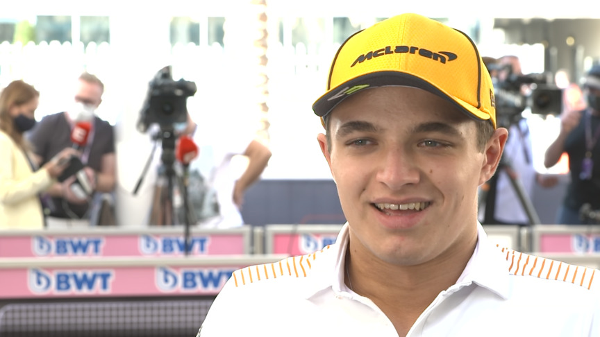 Lando Norris: McLaren want to 'end the season well' in fight with Ferrari