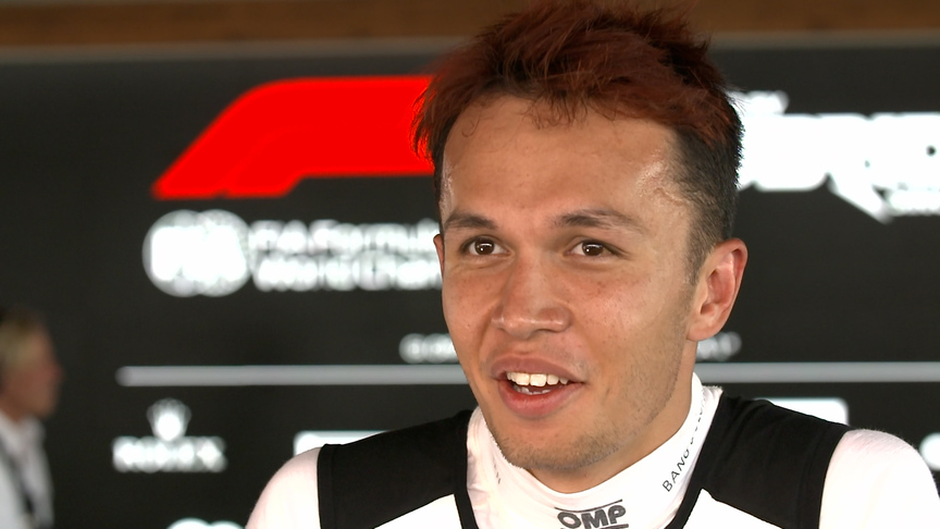 Alex Albon's final Q1 run 'was a mess'
