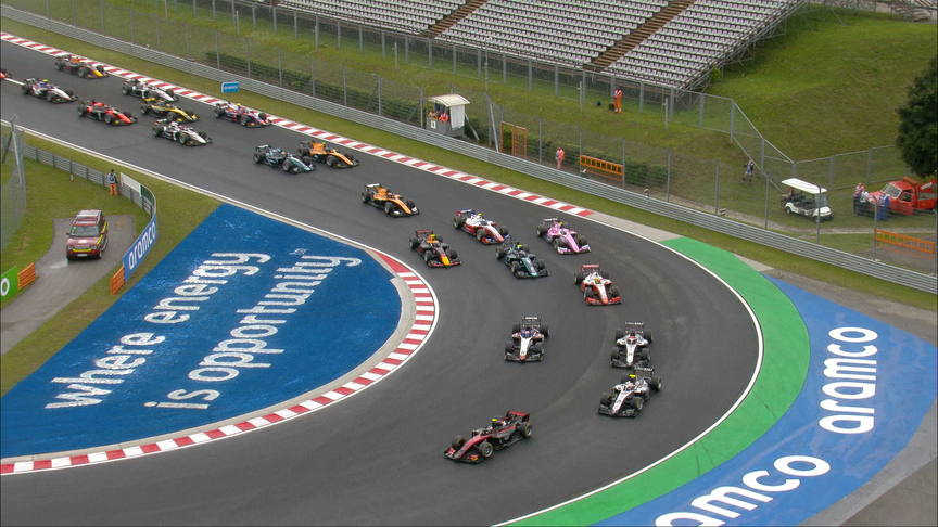 F2 2020 Round 3: Hungary sprint race highlights