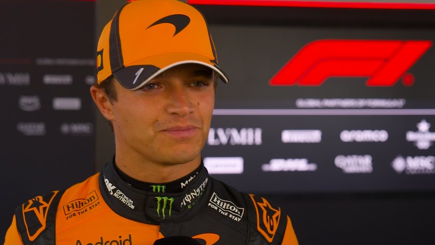 ‘I took a lot more risks’ – Norris on how he claimed pole position at Zandvoort