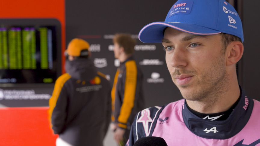 Gasly 'very happy' with qualifying P7 in Alpine