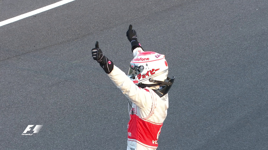 Jenson Button in Japan