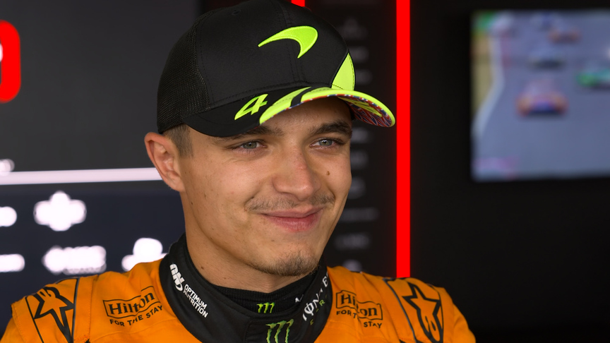 ‘We’re in the mix’ – Norris ready for the fight after taking P3 grid slot at Silverstone