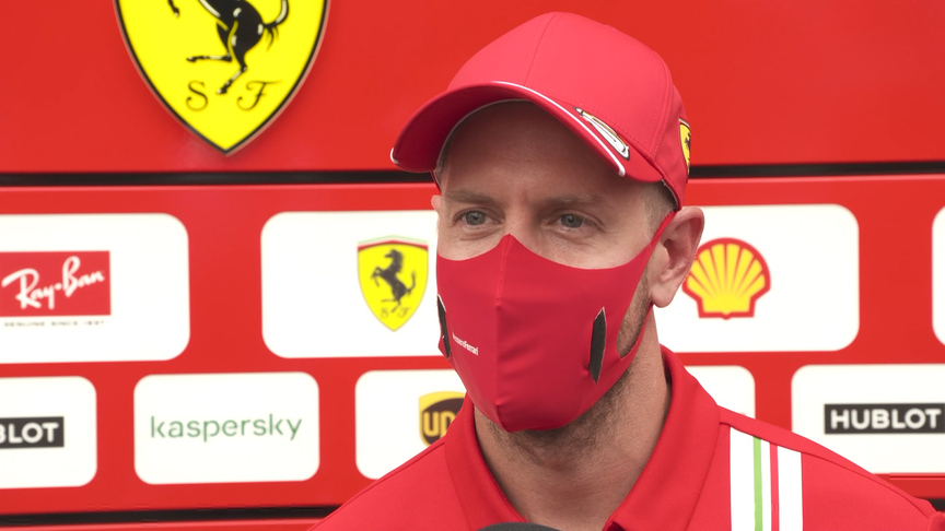 'Disruptive day' for Sebastian Vettel with 'not many laps'