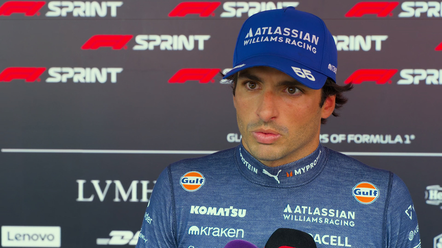 Sainz 'pleased with P6’ after a 'solid' performance
