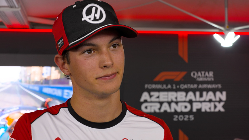 ‘We look to be in the fight’ – Bearman eyeing points in Baku after P5 in Friday practice