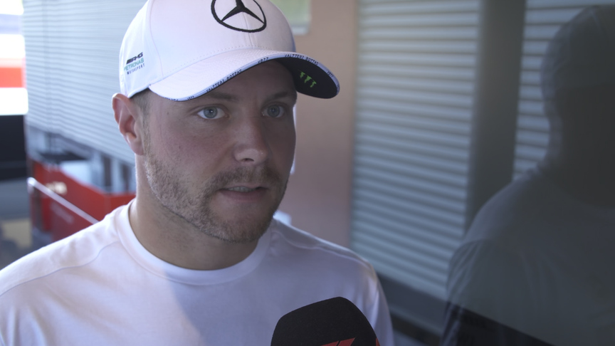Valtteri Bottas: Ferrari are 'killing us' on the straights but we made gains today