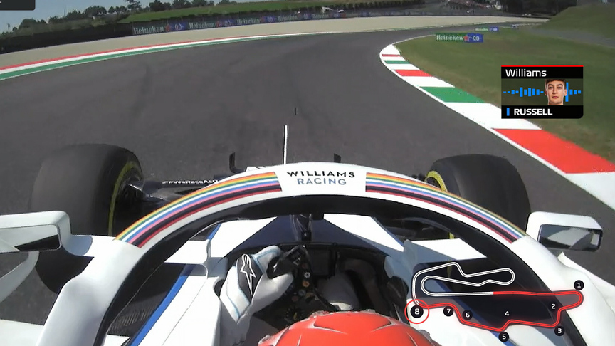 2020 Tuscan GP FP1: Russell commentates through a lap of Mugello