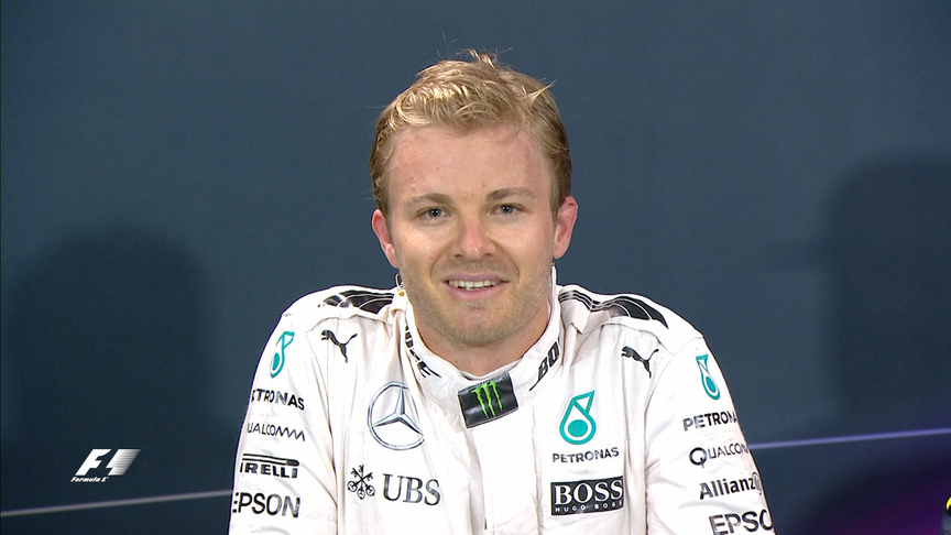 Nico Rosberg interview nach dem Qualifying in Monaco