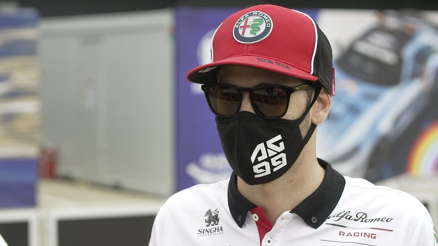 Antonio Giovinazzi: Alfa Romeo's British GP performance was 'as we expected'