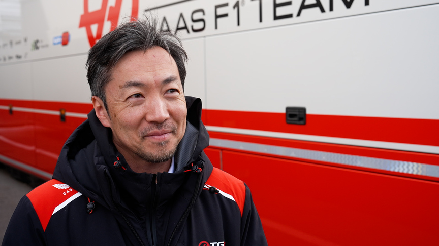Komatsu 'very happy' Haas have made their Barcelona shakedown target