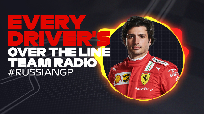 2021 Russian Grand Prix: Every driver's over the line team radio