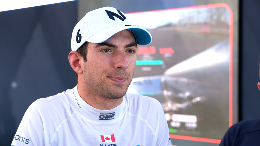 Nicholas Latifi found it 'tricky to do a clean lap' in United States GP qualifying