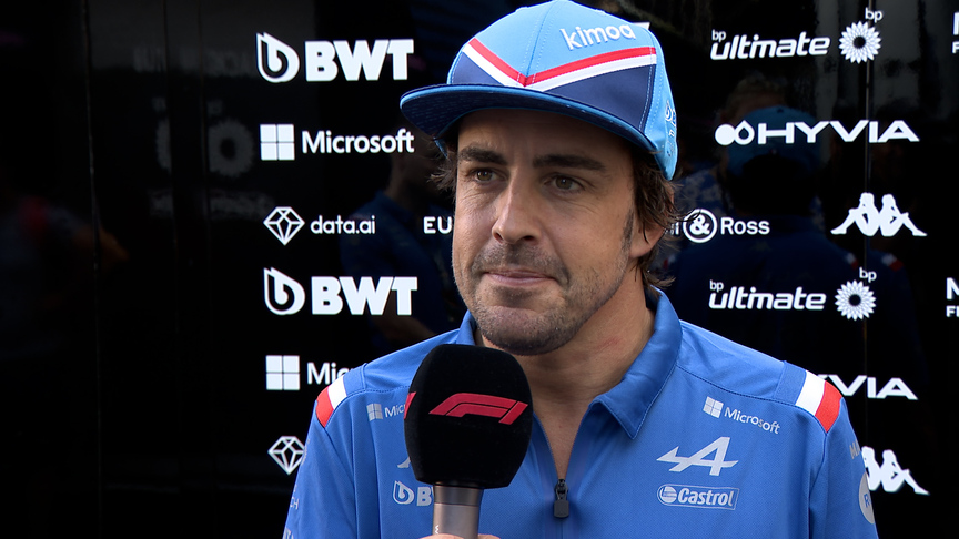 Fernando Alonso: Alpine 'still evaluating upgrades' at French GP practice