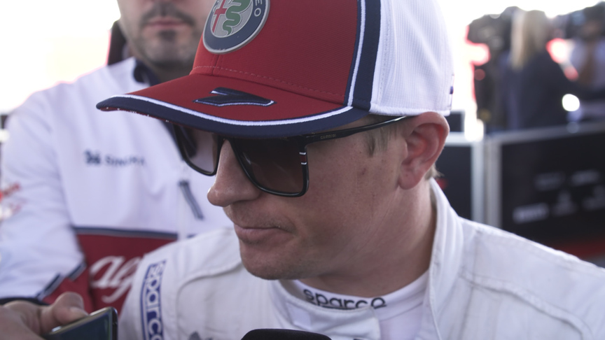 Kimi Raikkonen: 'I made a mistake' into Turn 12