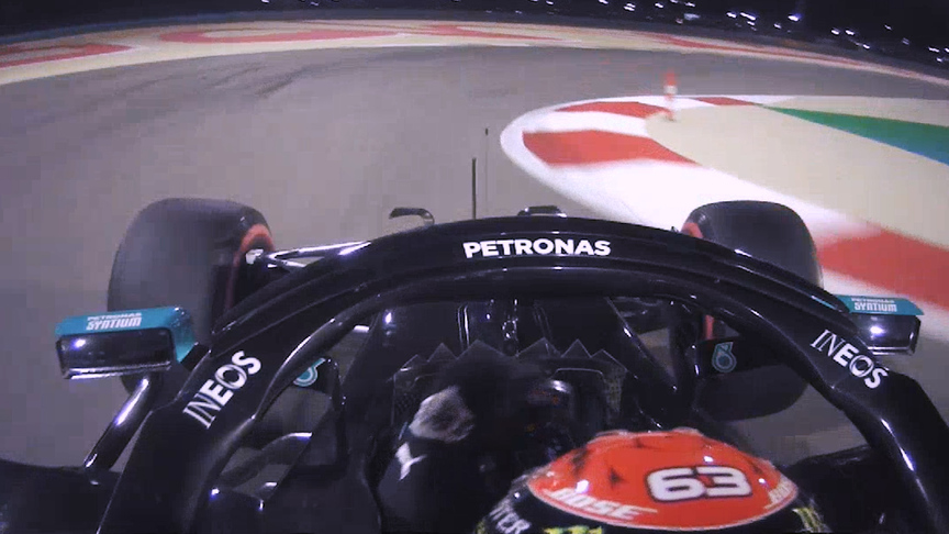 2020 Sakhir Grand Prix FP1: Onboard for George Russell’s fastest lap