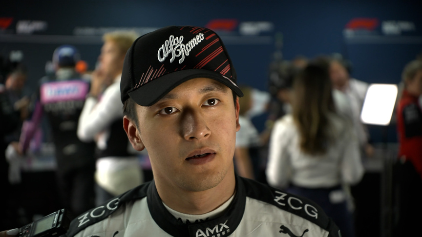 Zhou reveals Alfa Romeo used him to back up the Alpines to help Bottas into the points in Mexico