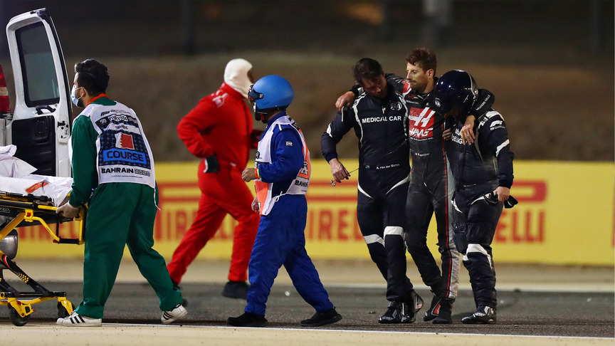 Grosjean's crash: What saved him, and what happens next? 