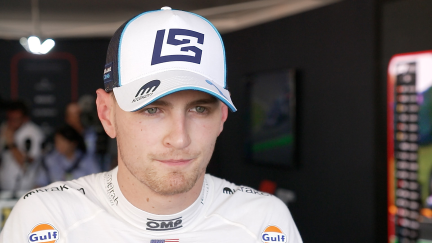 Sergeant keen to ‘just move on’ after collision with Bottas caps nightmare Japanese GP weekend