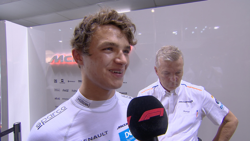 Lando Norris: Focus takes a toll on you in Singapore