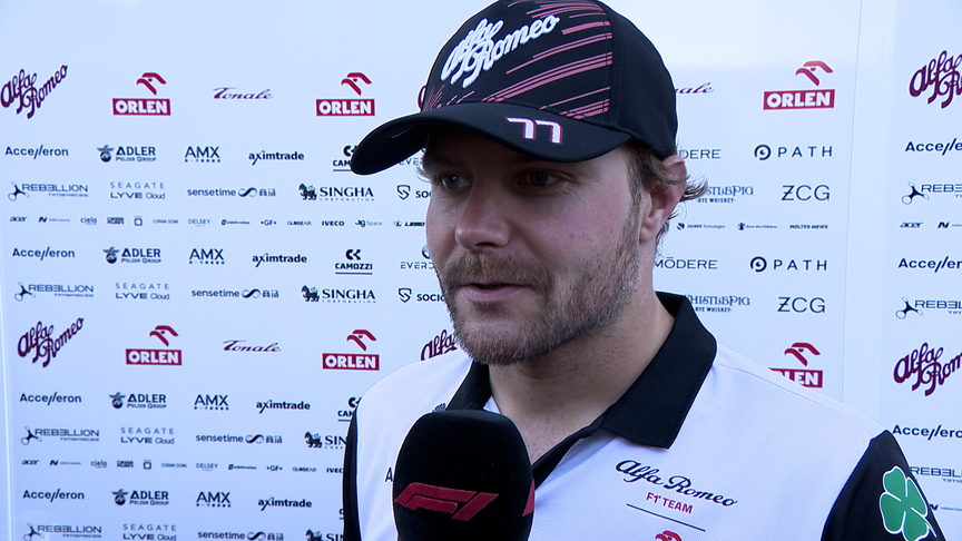 Valterri Bottas: Car felt 'half-decent' for Monza practice