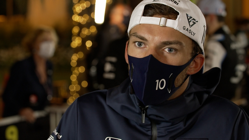 Pierre Gasly: 'Race was over' after Ricciardo contact at Bahrain GP