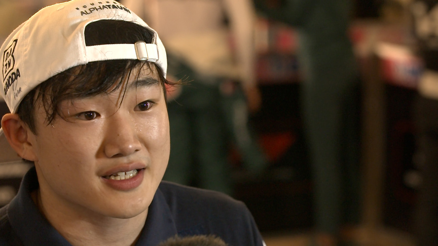 Tsunoda 'so happy' with P4 finish in Abu Dhabi GP