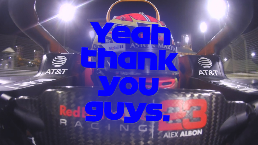 2020 Bahrain Grand Prix: Red Bull react after Albon grabs podium