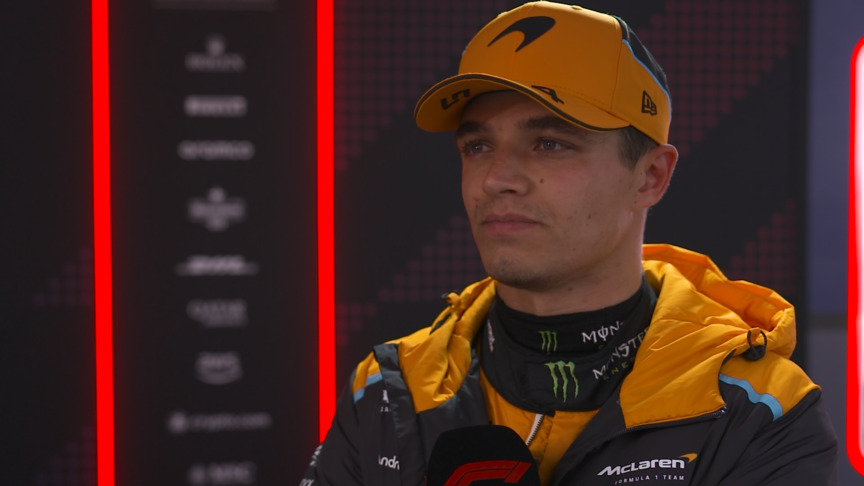 Norris ‘pretty happy to salvage P5’ after day when his driving ‘wasn’t clicking’