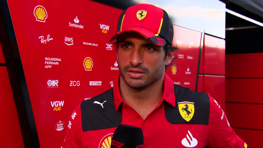 Sainz cautious about Ferrari’s prospects at Silverstone despite going P2 in second practice