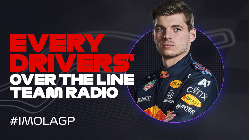 2021 Emilia Romagna Grand Prix: Every drivers' over the line team radio