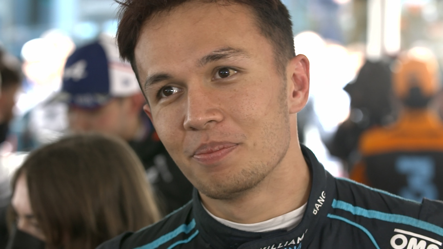 Albon 'feeling very good' after P11 at Imola