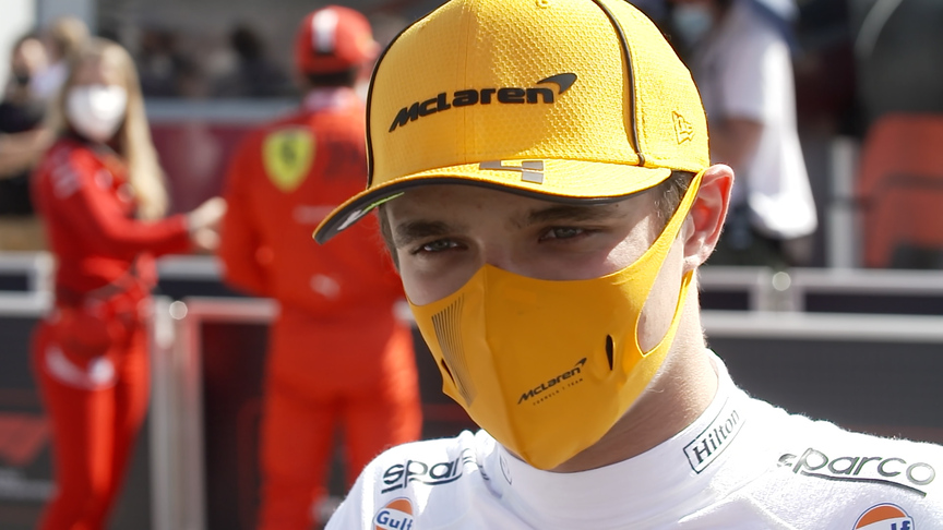Lando Norris: 'My life just got tricky' at the start of Q3 in Barcelona