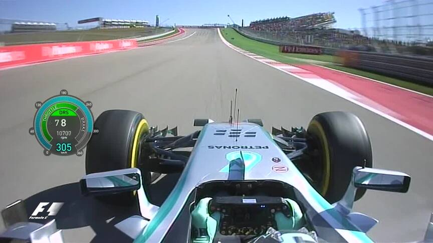 United States 2014 - Nico Rosberg onboard lap