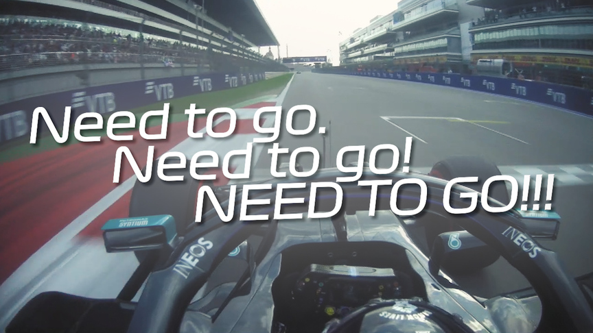 ONBOARD: Hamilton beats the clock in Russian GP qualifying drama