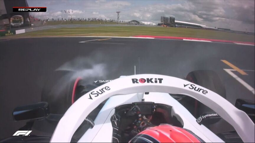 FP2: Kubica spins his Wiilliams in final corner