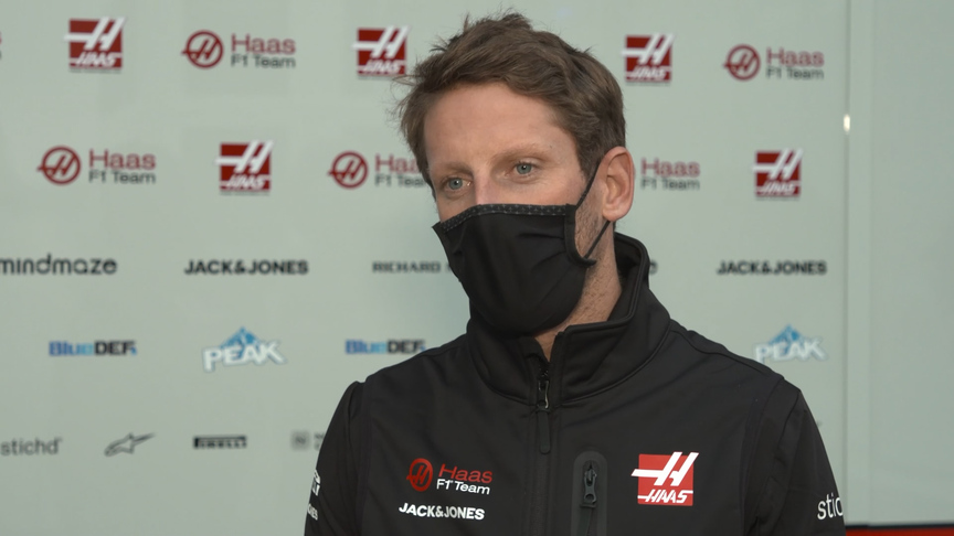 Romain Grosjean jokes drivers should 'run rental cars' to improve grip