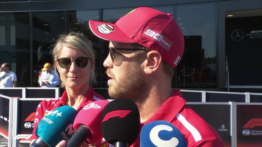 Sebastian Vettel: It's 'just a disappointment'