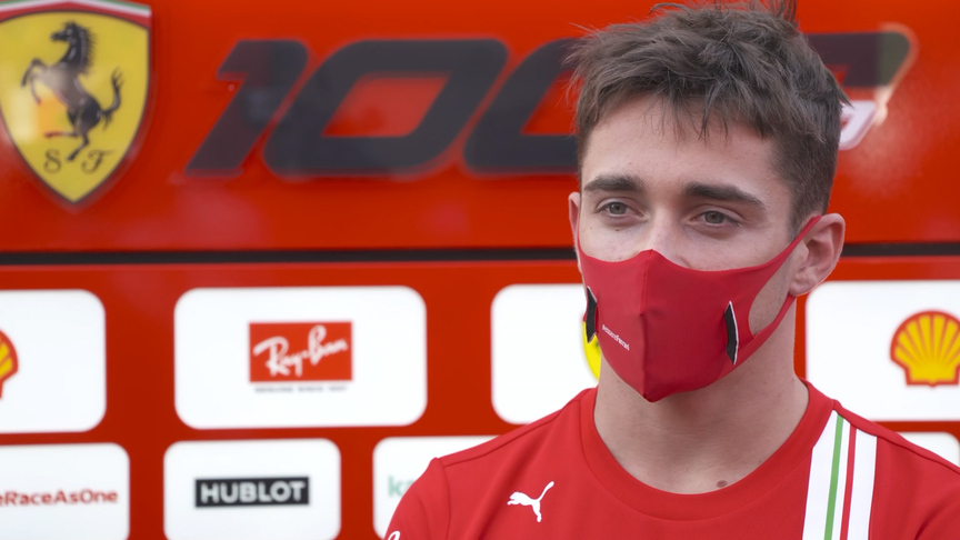 Charles Leclerc: Ferrari's pace 'a surprise for everyone'