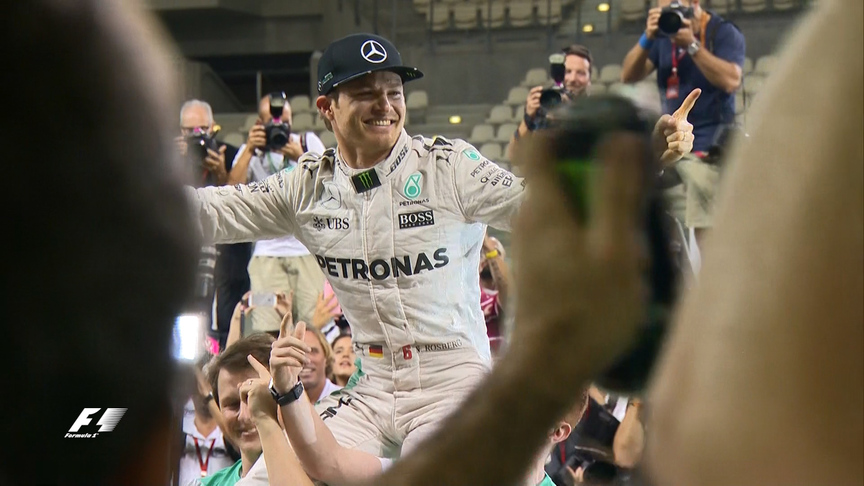 Like father like son: Nico Rosberg makes F1 history
