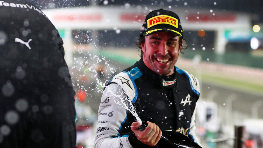 2021 Qatar Grand Prix: Unheard radio - Fernando Alonso's podium battle